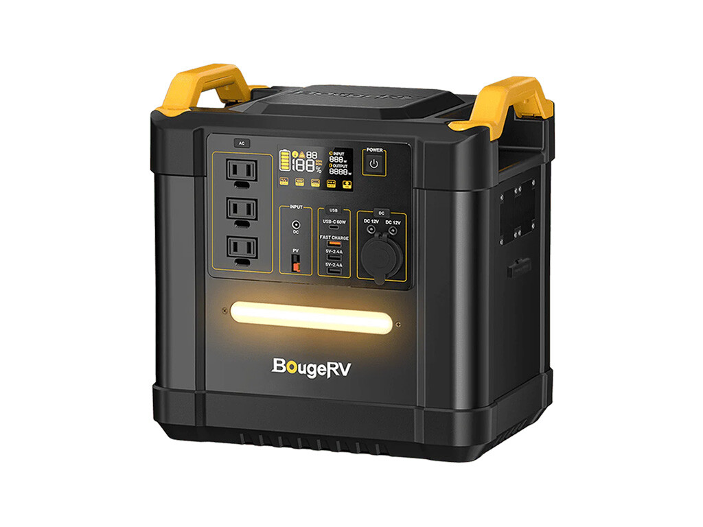 BougeRV FORT 1500 LiFePO4 Portable Power Station