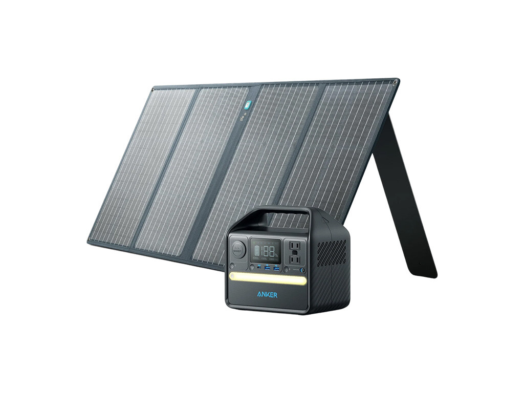 Anker 521 Solar Generator + 100W Solar Panel