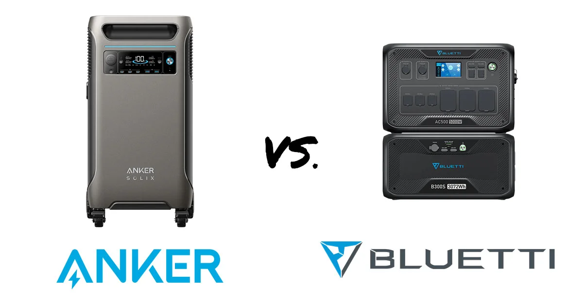 Anker F3800 vs. Bluetti AC500: Big Backup Power Battle
