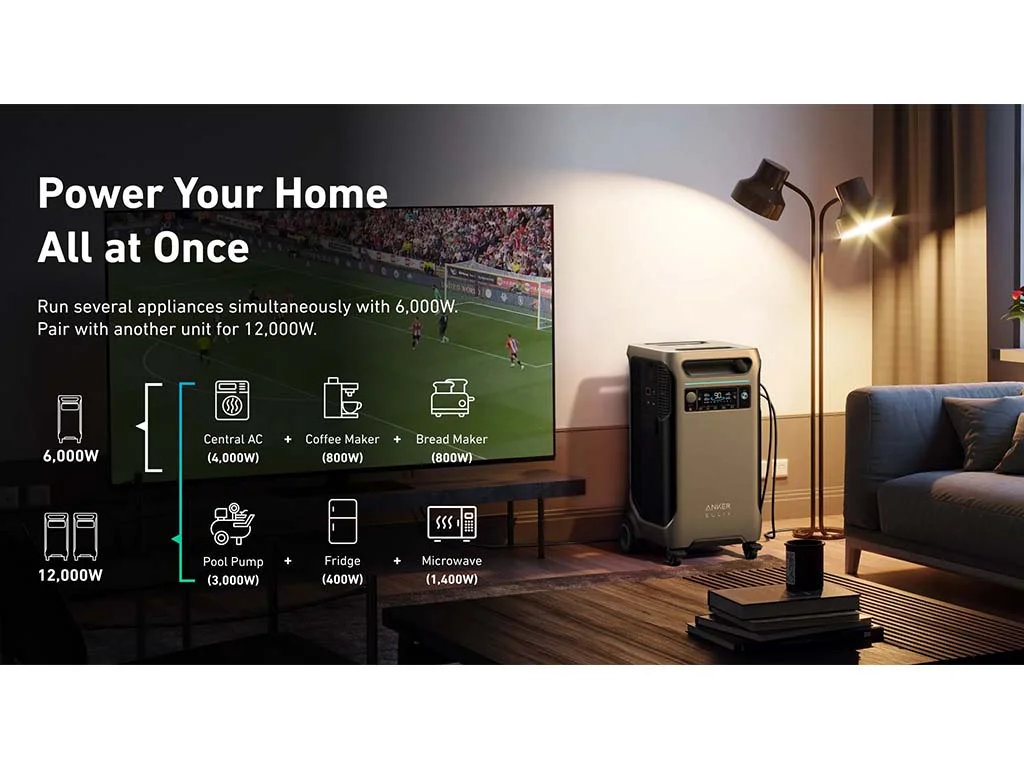 Using the Solix F3800 to power your home