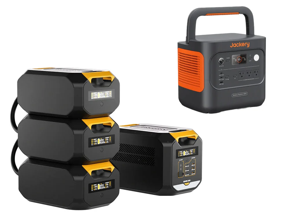 Comparing the modular batteries of the Rover 2000 with the single Jackery 2000 unit