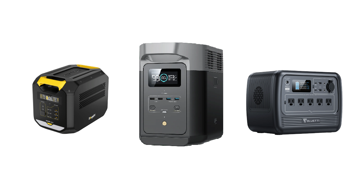 The Best Portable Solar Generators for Camping