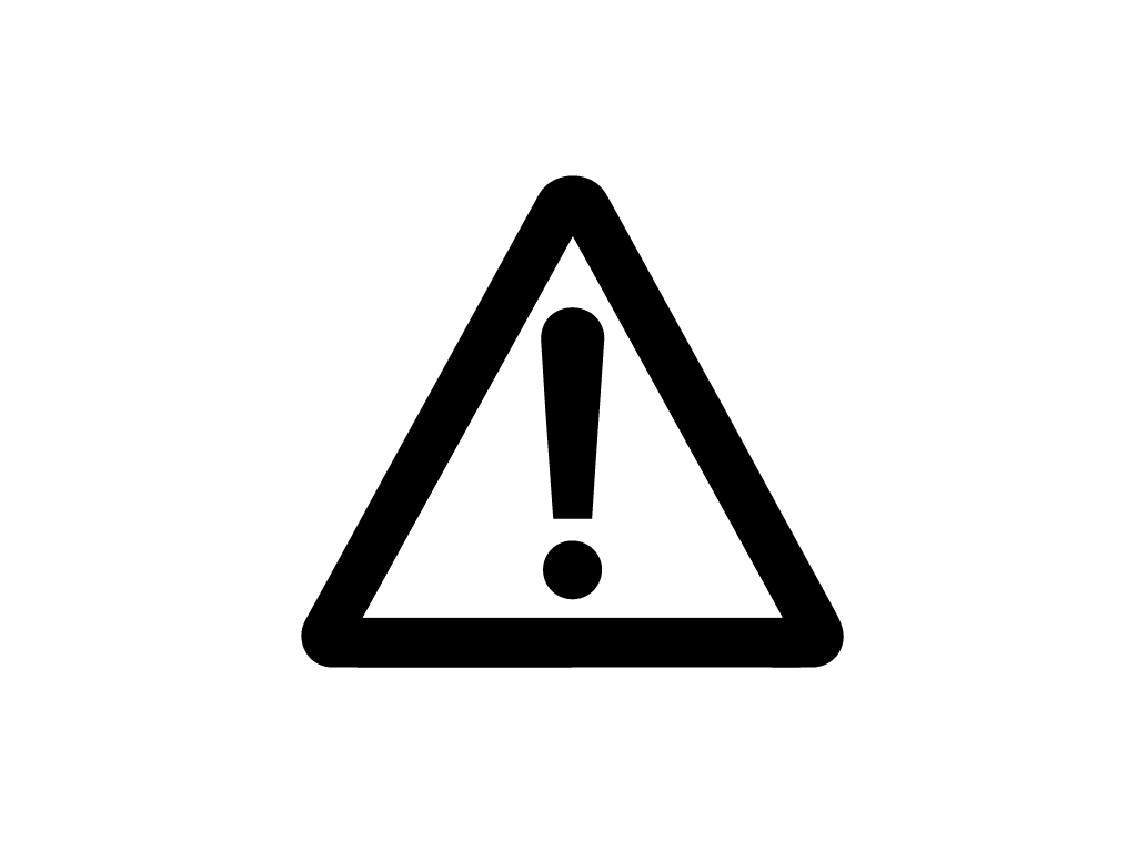 A general caution sign