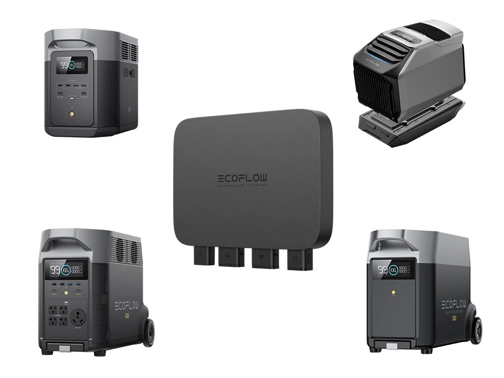 The devices compatible with the EcoFlow 800W Alternator Charger