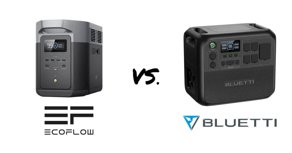 EcoFlow Delta 2 Max vs. Bluetti AC200L: Battle of Power and Ports