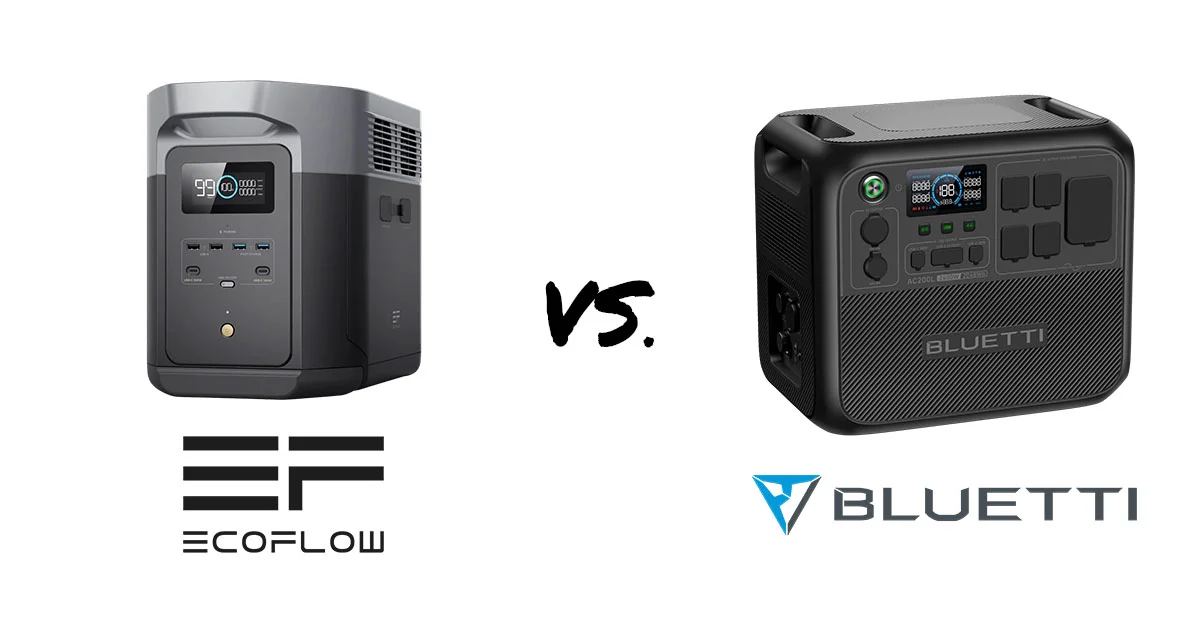 EcoFlow Delta 2 Max vs. Bluetti AC200L: Battle of Power and Ports