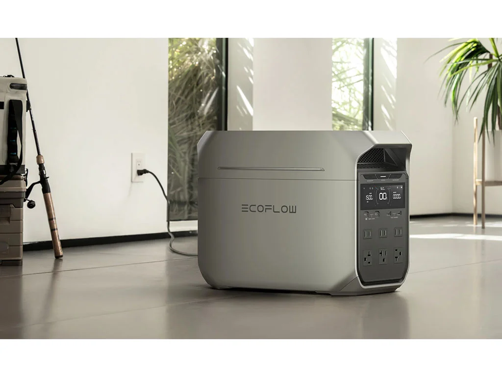 The EcoFlow DELTA 3 Plus being used at home
