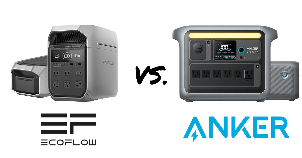 EcoFlow DELTA 3 Plus vs. Anker Solix C1000: Versatile and Efficient