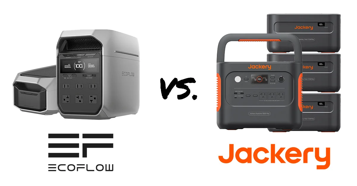 EcoFlow DELTA 3 Plus vs. Jackery Explorer 1000 Plus: Power Station Comparison