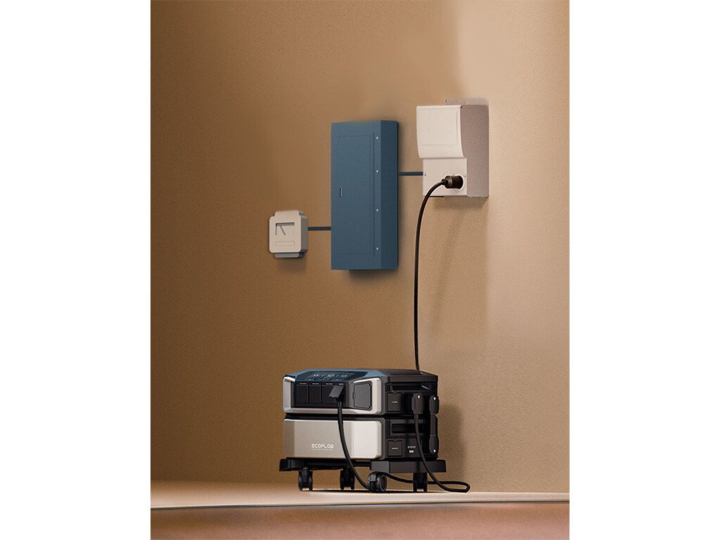 EcoFlow Delta Pro Ultra connected to another general transfer switch