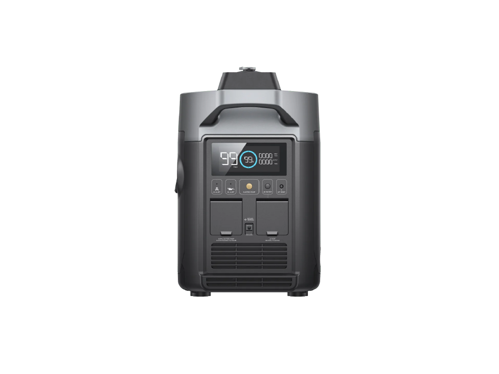 The front of the EcoFlow Dual Fuel Smart Generator