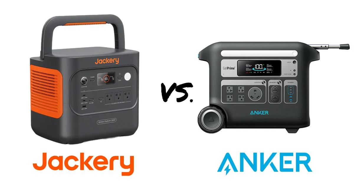 Jackery Explorer 2000 v2 vs. Anker Solix F2000: Off-Grid Power Choices