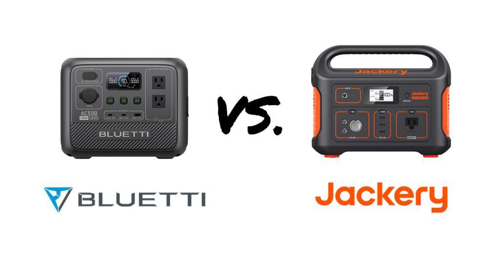 Jackery 500 vs. Bluetti AC50: Pint-Sized Power Showdown