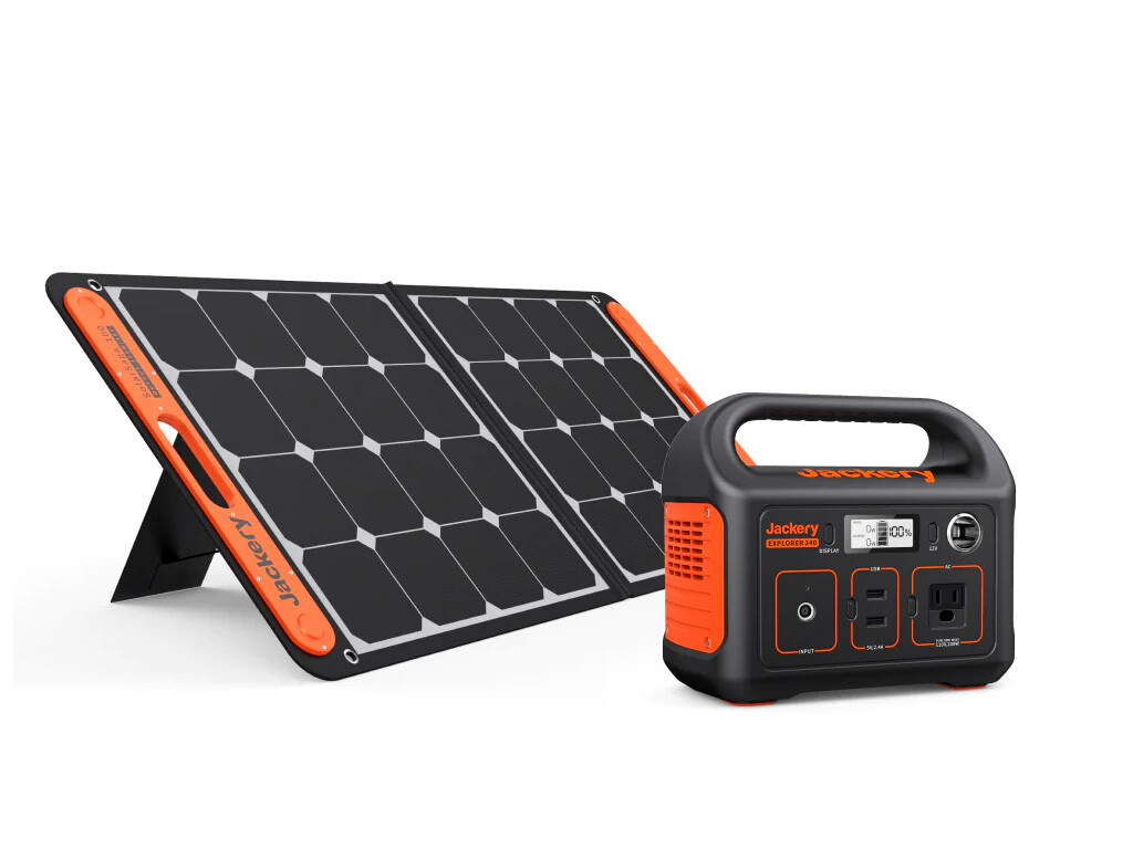 Jackery Solar Generator 240 + 1*100W Solar Panel