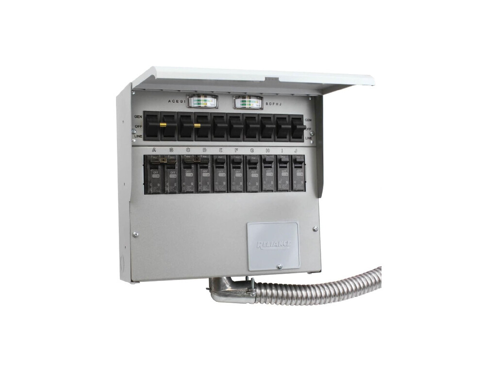 Reliance Controls 510C 50-Amp Manual Transfer Switch