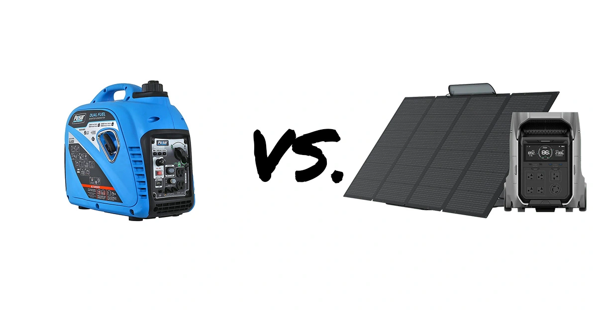 Solar Generator vs. Gas Generator: Bitter Enemies or Best Friends?