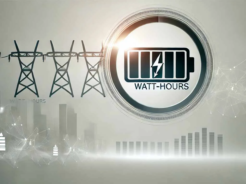 General image of a battery to represent what is a watt hour